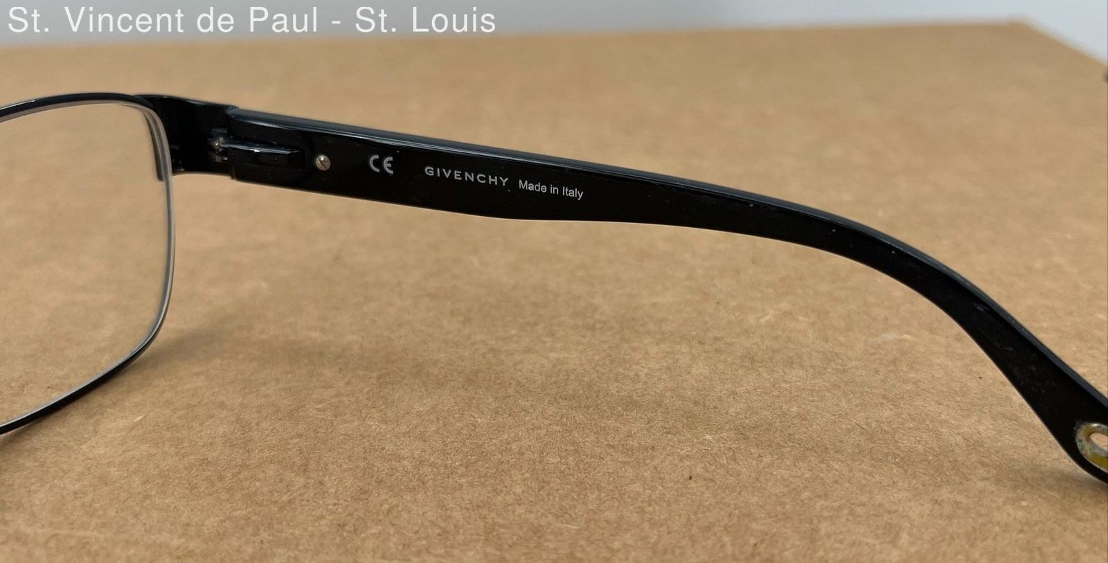 Givenchy Brown Solid Plastic Eyeglass Frames VGV … - image 7