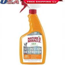 Pet Stain Odor Remover Oxygen Formula Set-In Stains Dog Cleaner Carpet Spray New