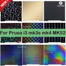 Prusa MK4 MK3S PEI Sheet 241x253.8mm Double Sided Spring Steel Build Plate