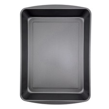 Mainstays Nonstick 17 x 13 Jumbo Roaster Roasting Pan, Gray
