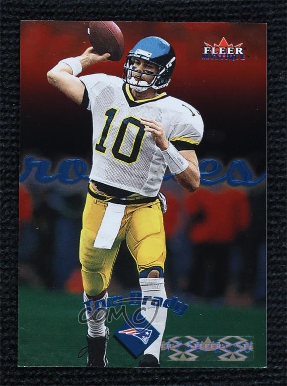 2000 Fleer Mystique Rookies /2000 Tom Brady #103 Rookie RC 00ty
