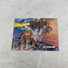 Castlevania III Dracula's Curse Nintendo NES Video Game Manual Only konami