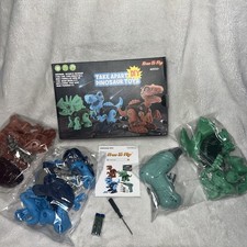Free To Fly Take Apart DIY Dinosaur Toys T-Rex, Triceratops,  Velociraptor 