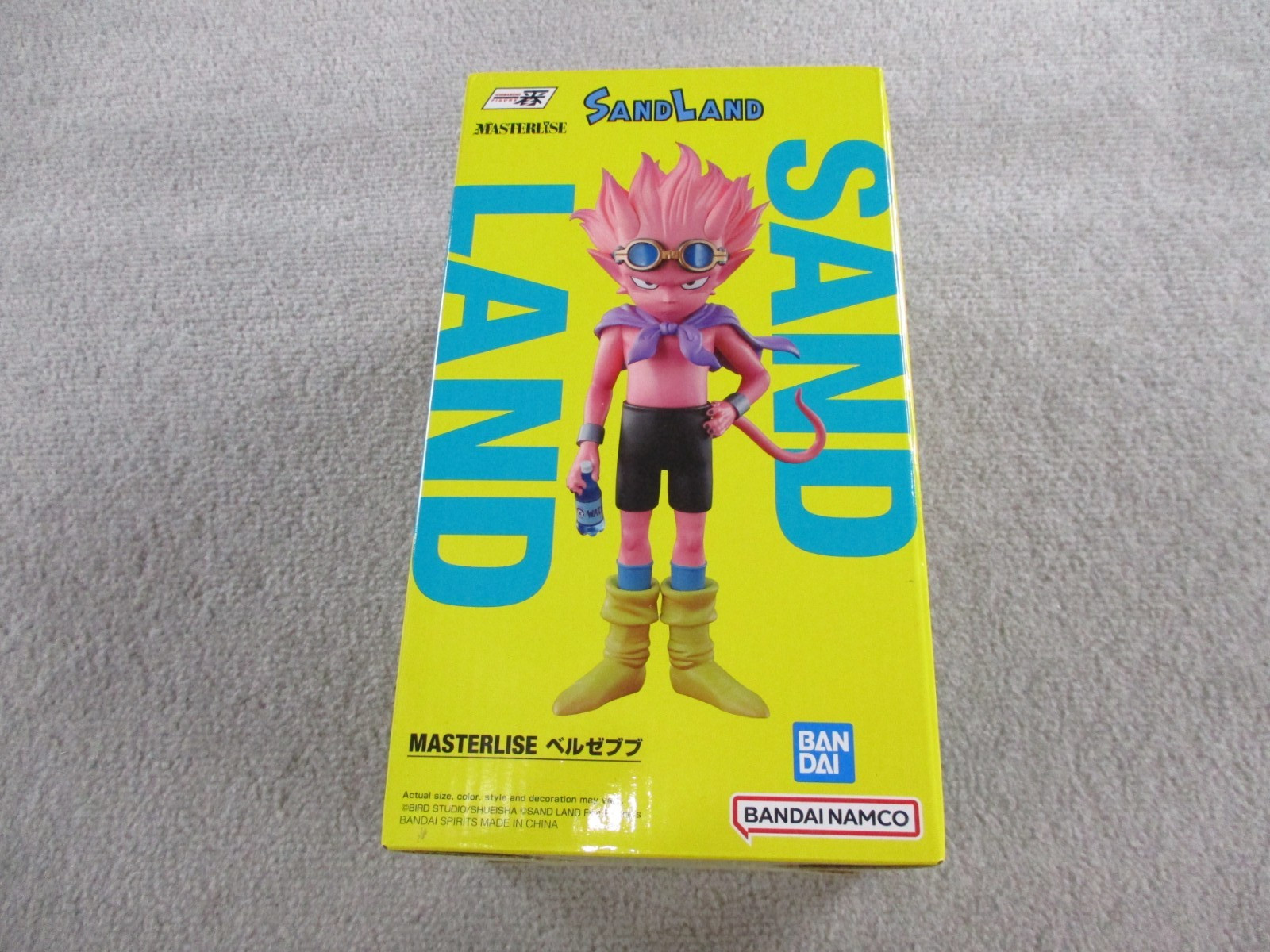 Figura Anime Masterlise Sand Land Ichiban Kuji Belcebú Último Premio