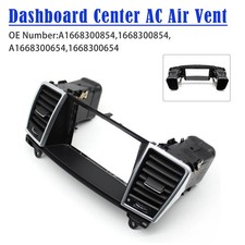 Dashboard Center Air Vent Big Screen Für Mercedes GL ML X166 W166 2013-2015 Dashboard Center Air Vent Big Screen Für Mercedes GL ML X166 W166 2013-2015