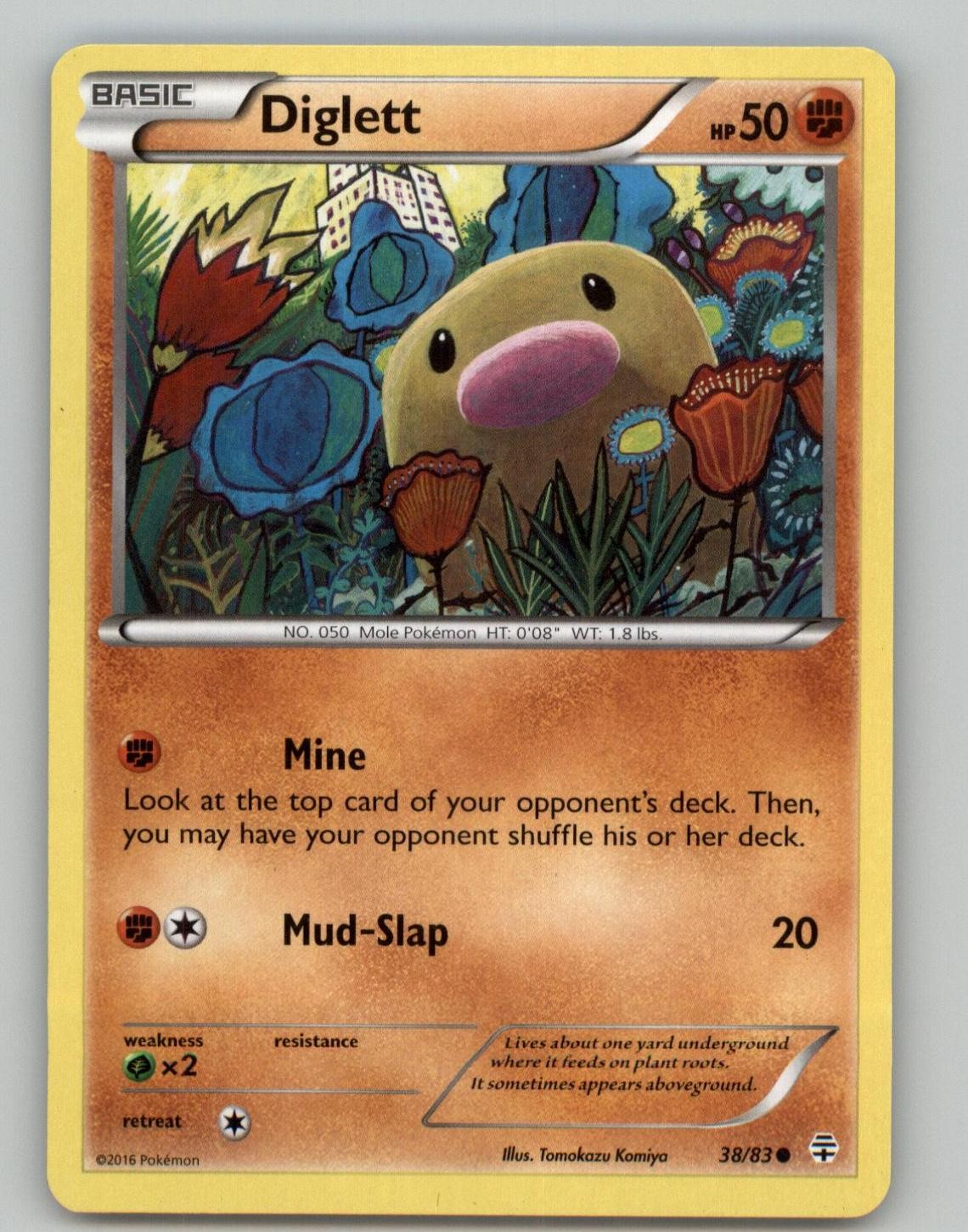 Diglett Common Generations 38/83 LP