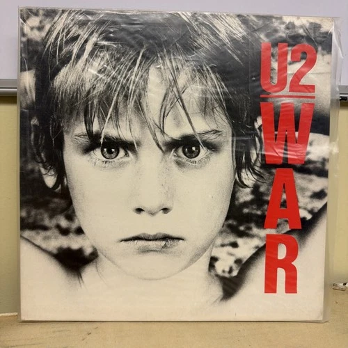U2 War LP 1983 Vinyl Island 90067-1 Good Condition Original Record VTG