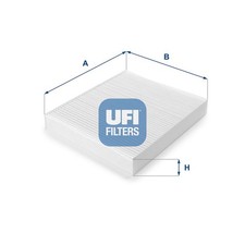 UFI Filter, Innenraumluft 53.102.00 für FORD