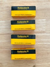 Vintage Kodacolor II Color Film EXPIRED Feb 1978 4 Pack 