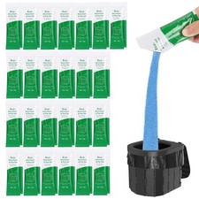 25Pack Poo Powder for Portable Toilet Camping Toilet Chemicals Degradable