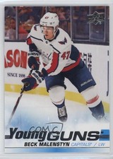 2019-20 Upper Deck Young Guns Beck Malenstyn #480 1l2