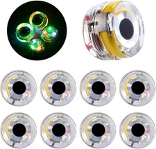 Dr.Fish LED Fishing Lures Assortment Deep Drop Eyes-10 Pack 