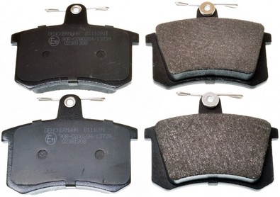 Denckermann Kit Pastiglie Freno A Disco Anteriori Per Citroen C8, Peugeot 807, Fiat Ulysse, Lancia Phedra, Con Sensore Usura