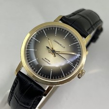 Squisita CARAVELLE uomo vintage 1977 carica manuale splendido quadrante e GARANZIA