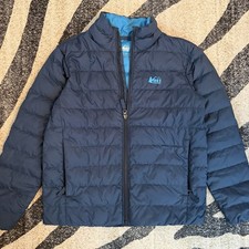 REI Co-Op Puffer Jacket Kids Size 10-12 Lightweight Insulated Down Outdoor