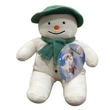 Vtg Eden "The Snowman" Stuffed Plush 10" Raymond Briggs 1998 With Tags British