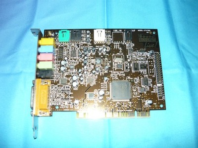 Vintage Sound Blaster Live! CT4780 PCI Sound Card 5.1 Used Good