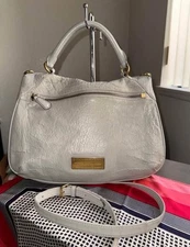MARC By MARC JACOBS Grey Hobo Crossbody Shoulder Bag