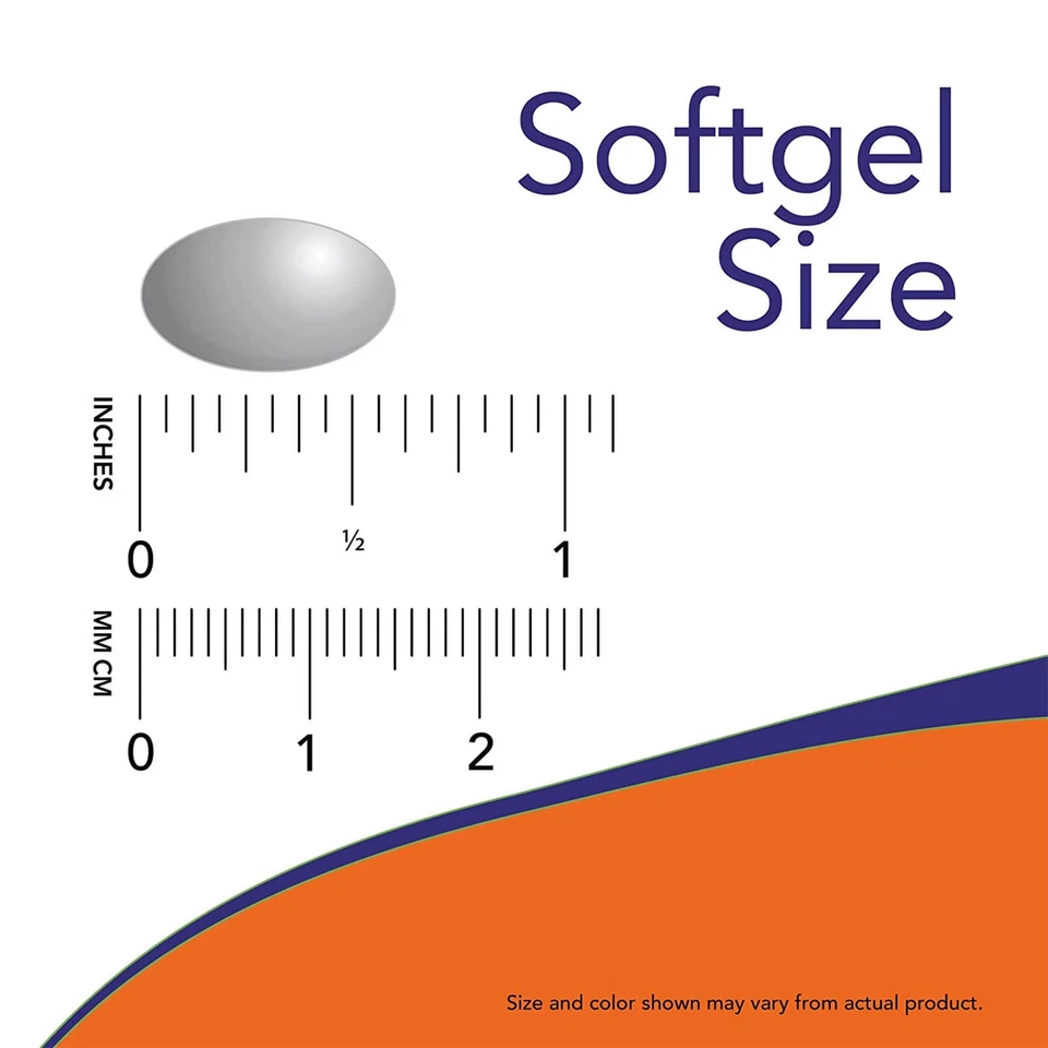 AHORA Vitamina E-400 Mezcla Tocoferoles 50 Cápsulas Blandas, Eliminación Mejor Para 02/2026 Foto 4 de 4