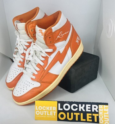 DS Reves Paris x AIR KIY 85 HI size 9.5 Orange White Sail. NY New York City Kool