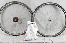 Shimano 600 Ultegra Tricolor Group Set Wheels FD RD 170mm Crankset Look Downtube