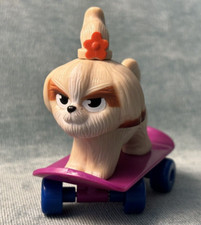 EUC 2019 McDonalds Happy Meal Toy  2 Secret Life of Pets Daisy Dog Skateboard