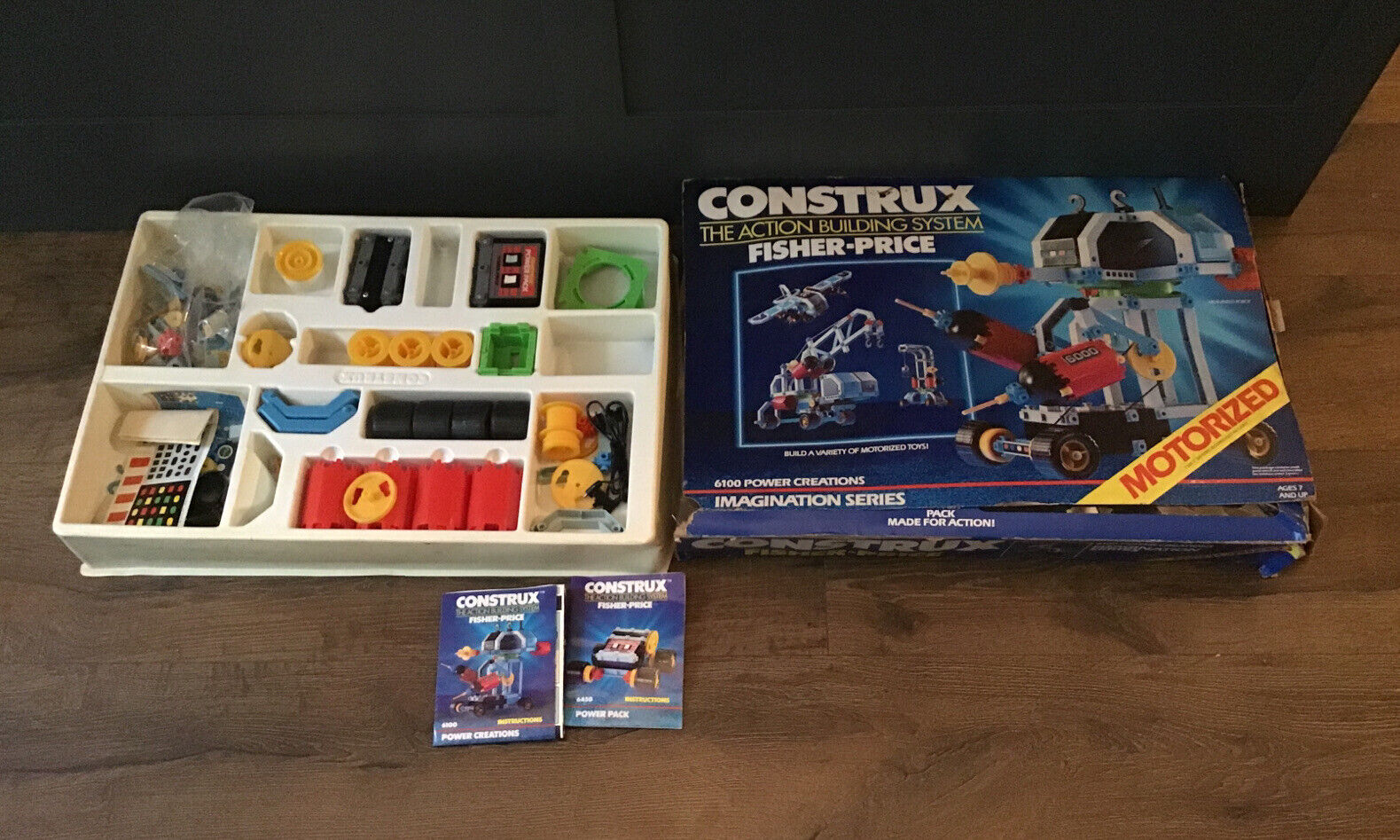Construx 6100 Power Creations Imagination Series NOT COMPLETE Toy In Box