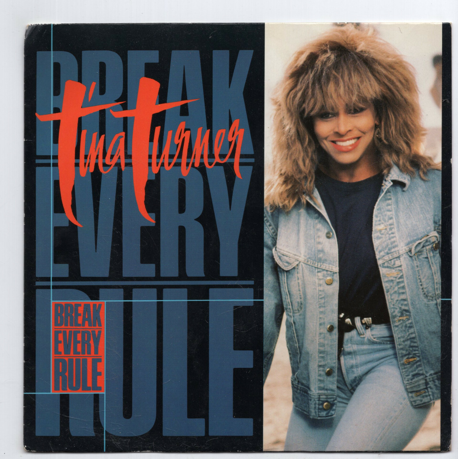 (D138) Tina Turner, Break Every Rule - 1986 - 7"" vinyl