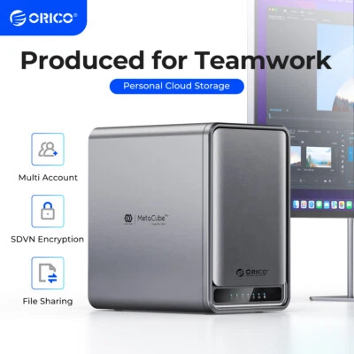 ORICO NAS Metabox 5Bay Private Cloud NAS Storage Netzwerkfähiges RAID Gehäuse - Image 1 of 4