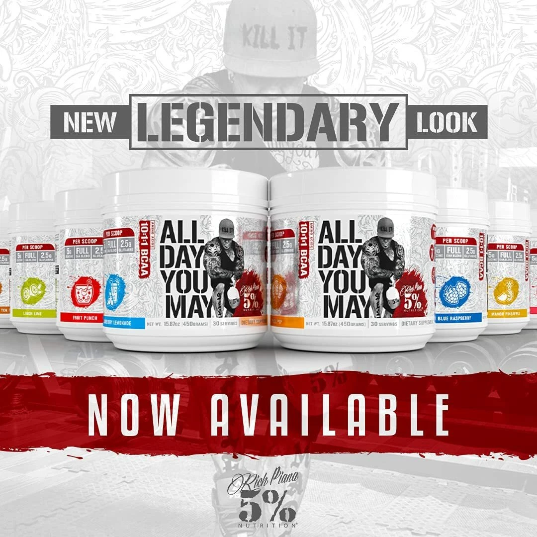 Rich Piana 5% Nutrition Sports Diet & Weight Loss Powders for sale