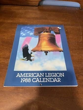 AMERICAN LEGION United States Army retro WW2 posters 1988 calendar