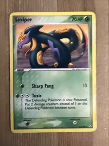 Seviper 23/108 - 2007 EX Power Keepers RARE Pokemon Card - DMG