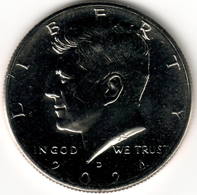 USA - 2024D - Kennedy ½ $ - Bald Eagle - Rare & Uncirculated