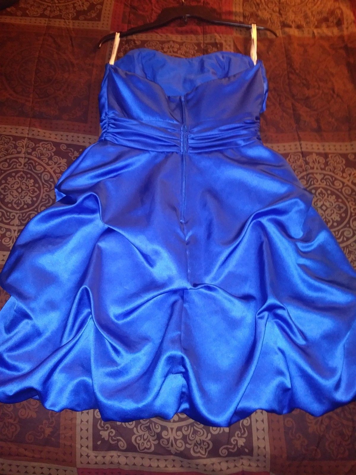 David's Bridal Juniors blue prom/bridesmaids dress size 6 eBay