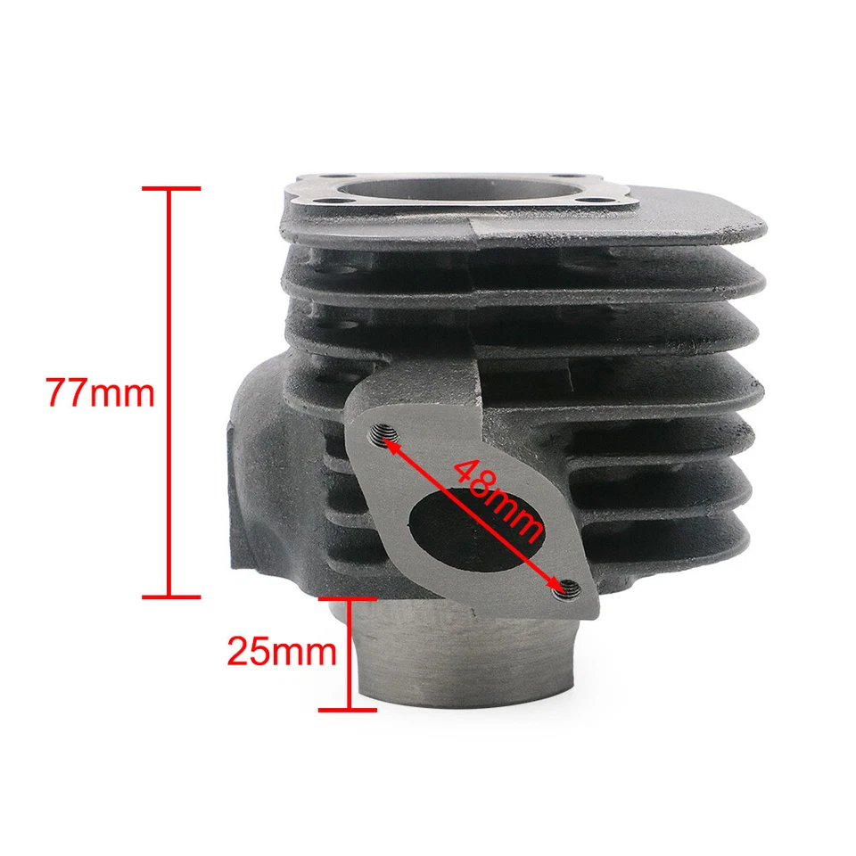 Cilindro de motor extremo superior reconstruido para Eton Viper 90 90cc Thunder Impuls Sierra 90 Foto 4 de 4