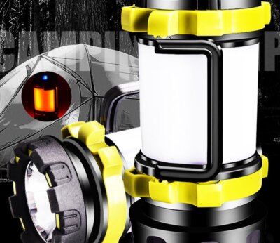 Handheld Multifunction LED Camping Waterproof Lantern Brand New