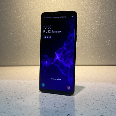 Samsung Galaxy S9 SM-G960F- 64GB - Midnight Black #3 /DO | eBay