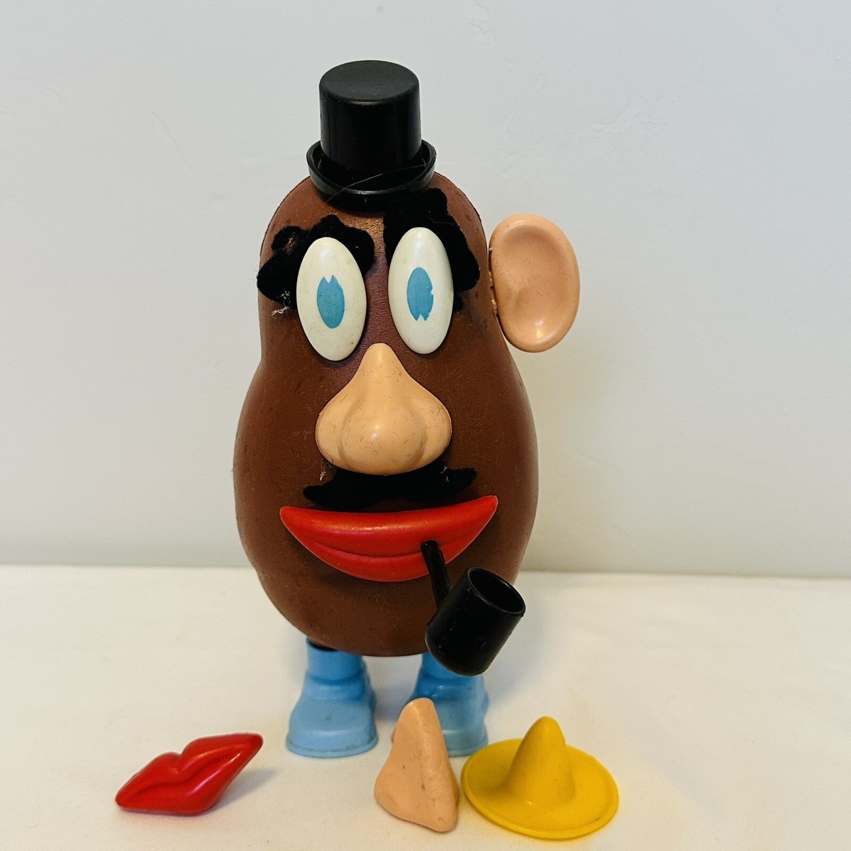 Vintage 1973 Mr Potato Head Body Eyes Hat Feet Mouths Noses