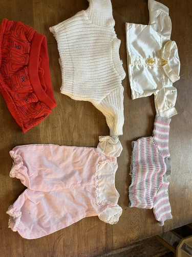 Small Lot Vintage Cabbage Patch Doll Clothes 5 Pieces