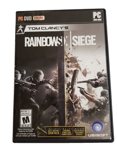 Tom Clancy's Rainbow Six Siege PS4 Game & Box 887256014674| eBay