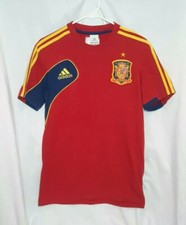 Adidas Spain National Soccer Team T-Shirt Men's Size Small
