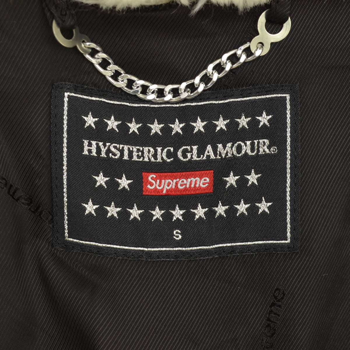 17AW Supreme Hysteric Glamour Faux Fur Jacket Coat White S