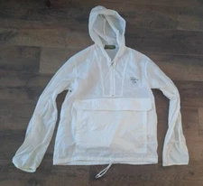 VTG Tanqueray Gin Promo Jac A Bag Windbreaker Hoodie Jacket / Tote White Nylon