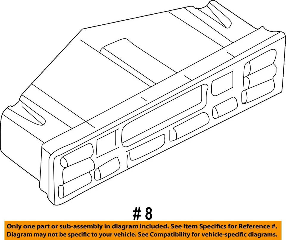 Used A/C Selector Switch fits: 2004 Bmw 330I Sdn E46 push button control w/autom - Image 4 of 4