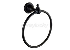 Black Oil Rubbed Bronze Towel Ring,Towel Holder, Towel Bar Bathroom Accessories