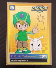 Digimon Introductory Series 1 Fox Kids #7 T.K. & Tokomon