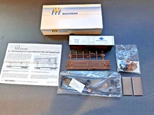 HO Scale Reading 40' Plug Door Reefer Model RR Kit