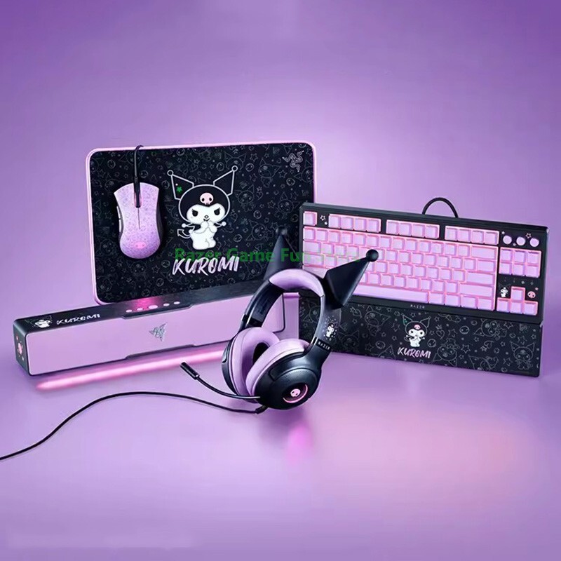 Razer クロミ キーボード kuromi リストレスト付き S4738d6e12eac4be89cfec27fa7b62