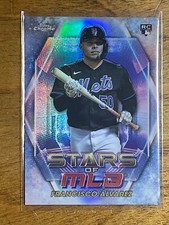 2023 Topps Chrome Stars of the MLB Francisco Alvarez #SMLBC-50 New York Mets