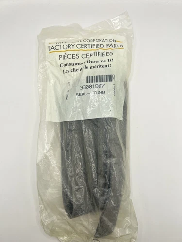 Whirlpool Dryer Drum Seal, Rear #33001807 *BRAND NEW OEM*